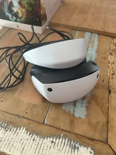 PlayStation VR2, Óculos de Realidade Virtual VR Para PS5, Branco e Preto