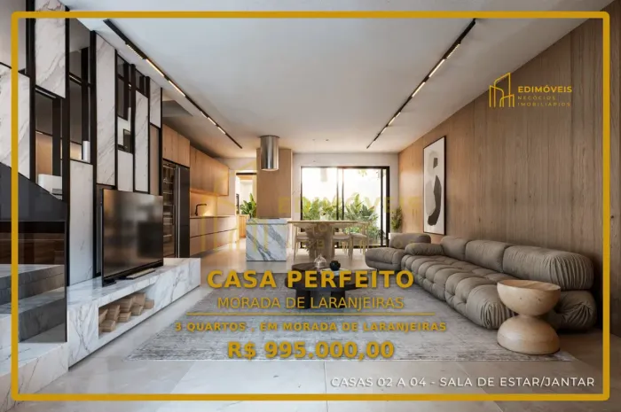 Seu Novo Lar em Morada de Laranjeiras Casa com 3 Suítes e 2 Vagas!