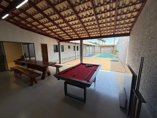 Aluguel Temporada Casa Caldas Novas, Piscina, Hidro, Sinuca, Pingpong, Mobiliada Nova