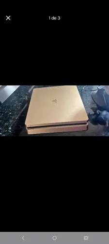 PS4 SLIM 1T EDIÇÃO GOLD