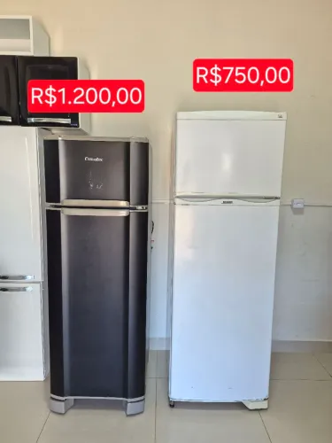 Geladeira 2 portas usadas com garantia 