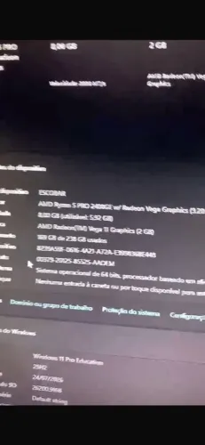 Pc gamer ryzen 5 2400 pro 