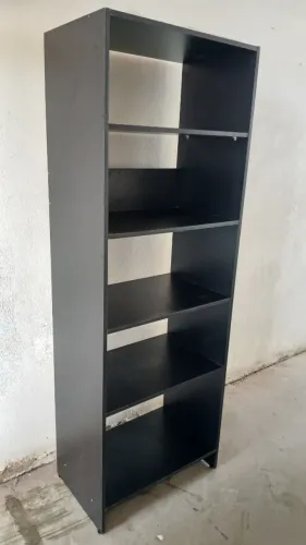Estante MDF preto 