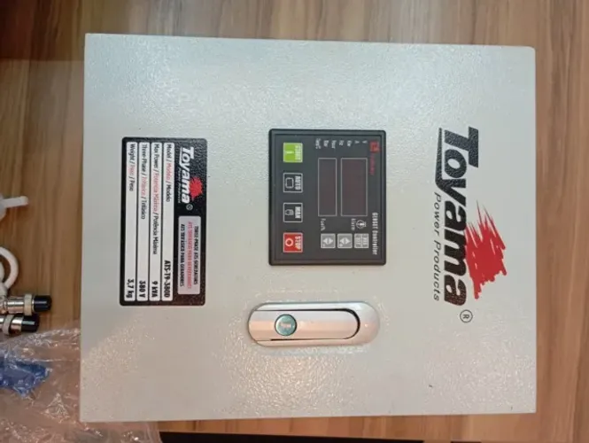 Painel ATS Toyama ATS-T9-380D 380V Trifásico 9 kVA