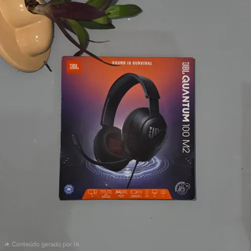 Headset gamer JBL quantum 100m2