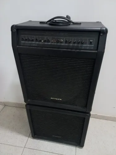 Caixa ativa e passiva ATTACK CM1515 profissionais