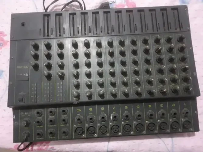 mesa de som analógica