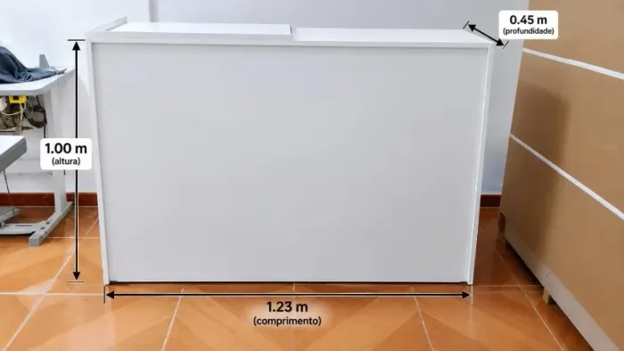 BALÇÃO EM MDF