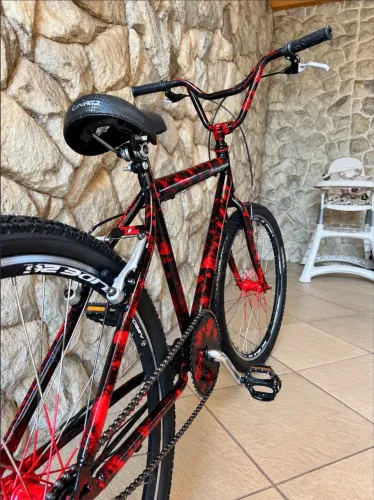 Bicicleta Caloi Aro 26 - Estilo BMX