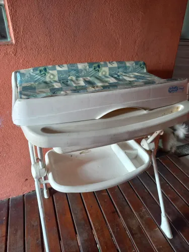 Banheira com trocador