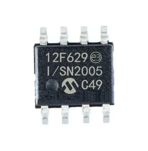 Microcontrolador Smd Pic12f629I/SN Sop8 - Kit 20 Pçs