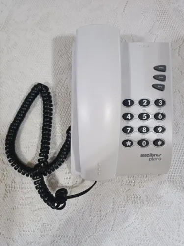 Telefone com fio Intelbras Pleno. Excelente estado, funcionando perfeitamente