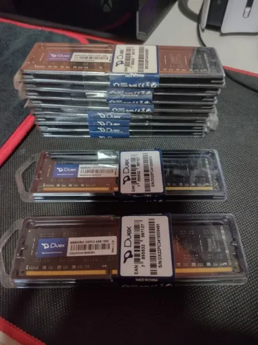 Kit 8gb - 2 Memórias 4gb ddr3 1600 novas lacradas