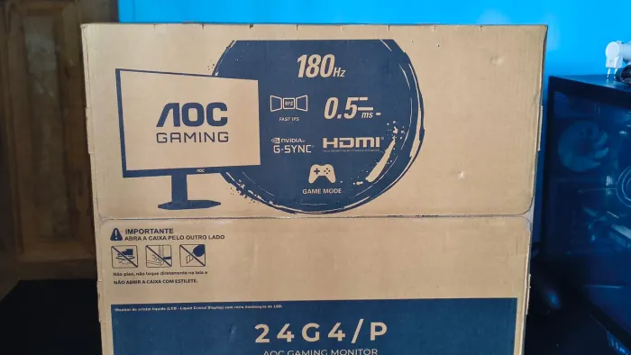 MONITOR GAMER AOC Gaming 24G4/P ? 24" 180Hz Lacrado