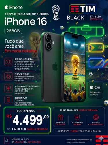 IPHONES EN PROMOÇÃO AQUI NA TIM