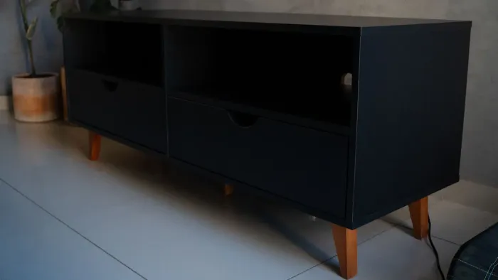 Rack Lin Tok&Stok Preto