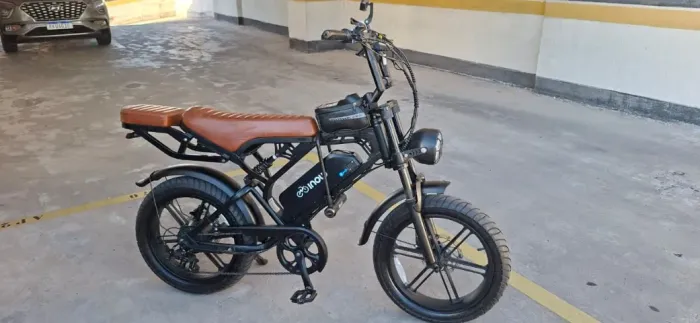 BICICLETA ELÉTRICA V20 PRO COM SISTEMA DE ALARME, CHAVES E DISPLAY COLORIDO, MOTOR DE 750W