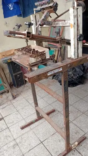 Máquina de caneta em Silk scrim