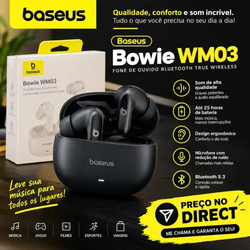 VENDO FONE DE OUVIDO BASEUS