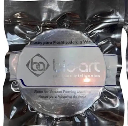 Placas Soft 3,0mm Redonda Bio-Art para Plastificadora a Vácuo - 5 unidades - Lacrado