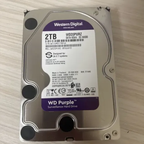 HD Western Digital Purple 2T WD22PURZ