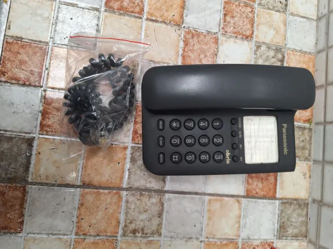 Telefone Panasonic c/fio