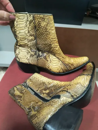 Bota piton cano curto feminina invitto 