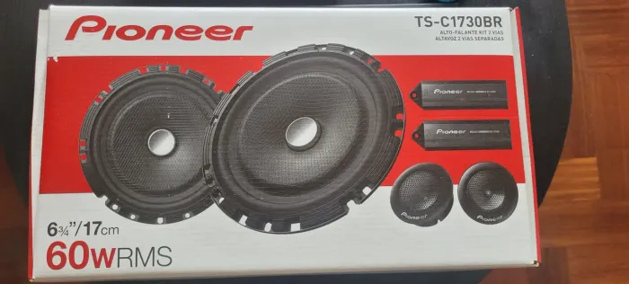 Kit 2 vias Alto-falantes e tweeters