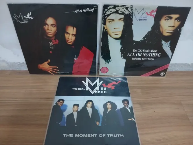 Discos vinil Milli Vanilli 