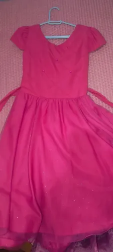Vestido de festa Rosa