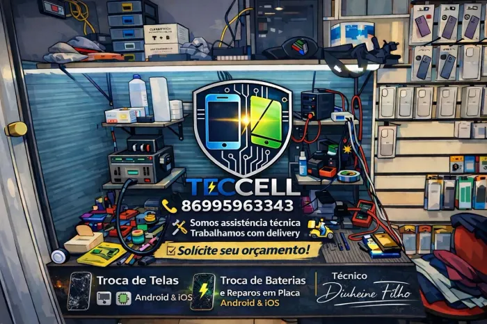 Assistência técnica especializada em celular,concerto de celular,tela e reparo de placa