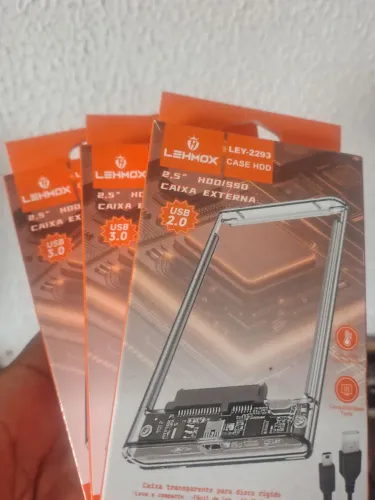 Case 2.0 e 3.0 para SSD e HD