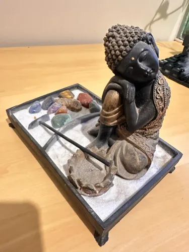 decoração Jardim Japones Zen Buda