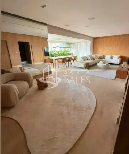 APARTAMENTO DE LUXO NO ITAIM BIBI: 2 quartos, 2 suítes, 2 salas, 4 banheiros, 3 vagas, 159