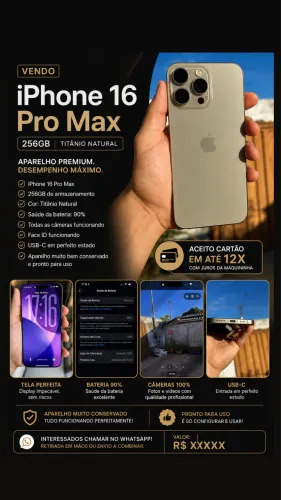iPhone 16 pro max