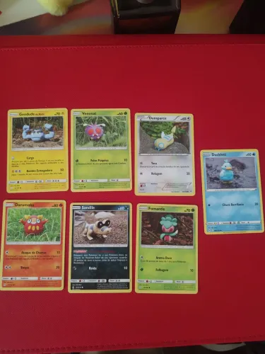 Kit cartas pokemon de massinha