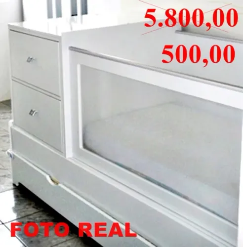 Berço Luxo impecável 7 em 1 único disponível