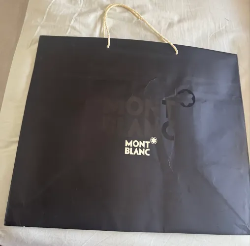 Sacola papel grande Montblanc