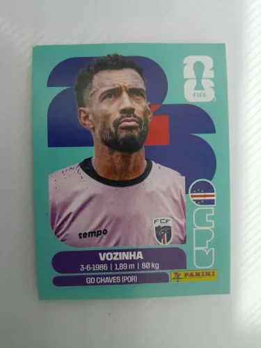 Figurinhas avulsa da Copa de 2026
