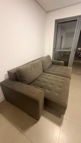 SOFÁ 04 LUGARES RETRÁTIL SEMI NOVO