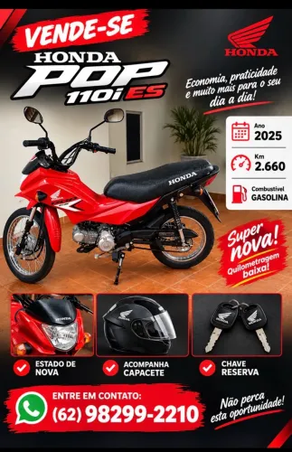 Vende - se excelente moto com quilometragem super baixa