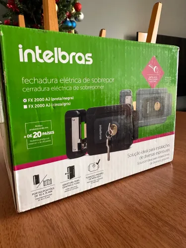 Fechadura elétrica intelbras