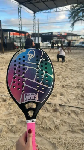 Raquete de beach tennis total match