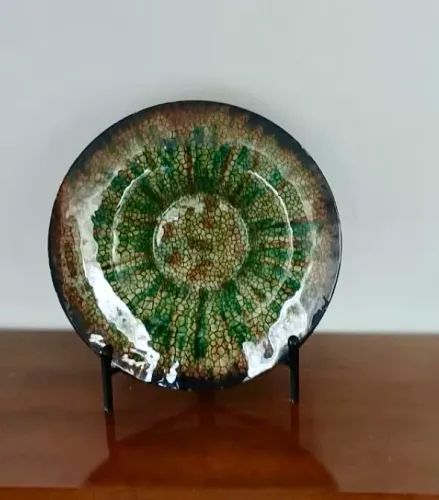Prato importado grande para decoração 45x45