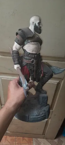 VENDO KRATOS E ARQUILES EM 3D