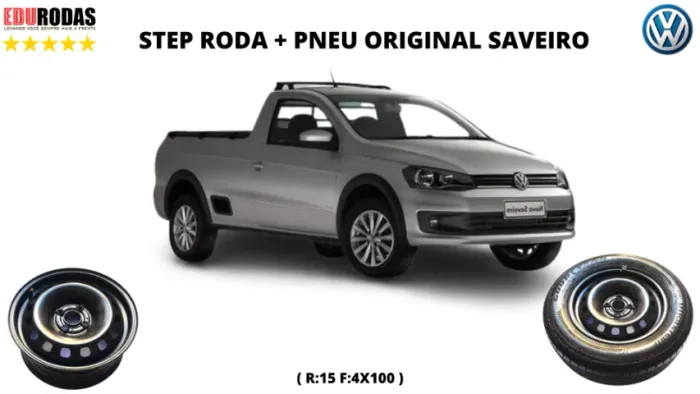 Roda Step Saveiro G6 . G5 . G7 G8 Original Volkswagen Aro 15