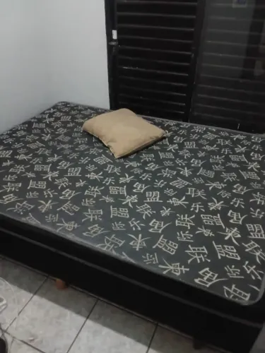 Cama box ? casal SEMI NOVA