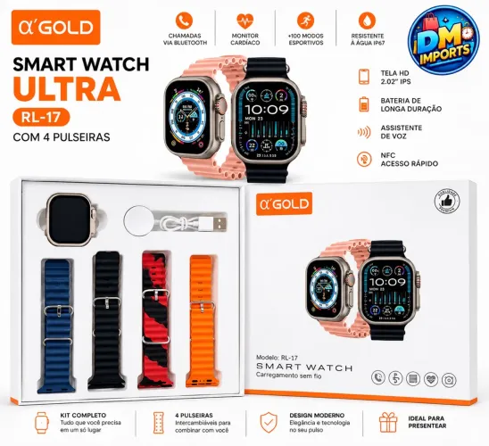 Smartwatch Agold RL17