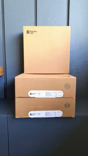 Filamento PLA Lite Bambu Lab Branco carretel reutilizável 