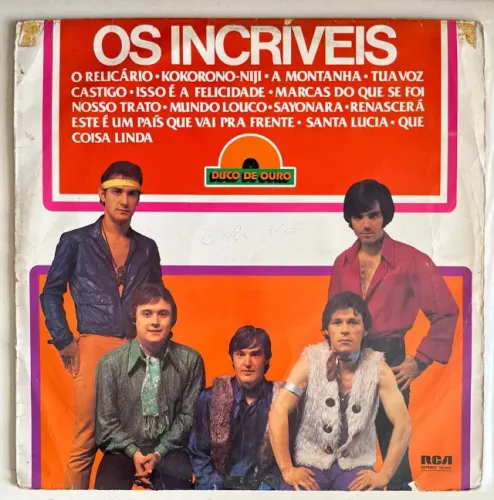 LP VINIL Os Incríveis - Disco de Ouro
